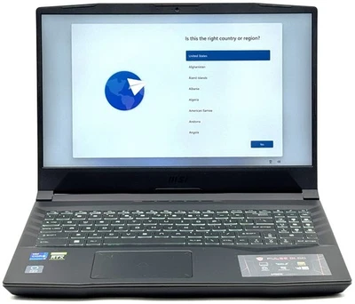 MSI Pulse GL66 - 15.6" - i7 - 32GB RAM - RTX 3070 - 512GB SSD - ( RAM UPGRADED ) - Image 1 of 4