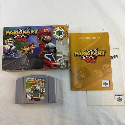 Mario Kart 64 (Nintendo 64 N64) Completo En Caja CIB Funciona Auténtico Foto 1 de 4