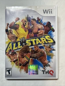 WWE All-Stars Nintendo Wii Completely Original Case Manual - Picture 1 of 4