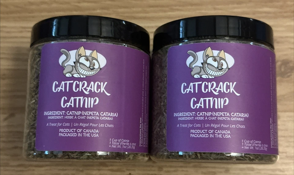 Cat Crack Catnip Zoomie-Inducing Cat Blend North American Made & 100 Natu