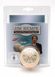 Trainingsball Jim Rempe Original Aramith mit DVD - Bild 1 von 1