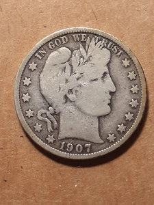 1907 O FRISEUR HALBER DOLLAR - Bild 1 von 2