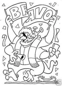 MONSTER FOOTBALL: Il FAN Topolino JORDAN disegno originale VINTAGE - Foto 1 di 1