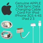 Nwot Out Of Box Authentic Apple Ipad 1/2/3 40 Inch Usb Sync Data Cable Charger