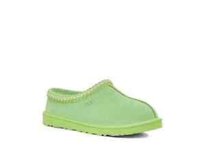 UGG tasman 5955-PTGN lime green rare color womens wool suede slipper sandal NWB