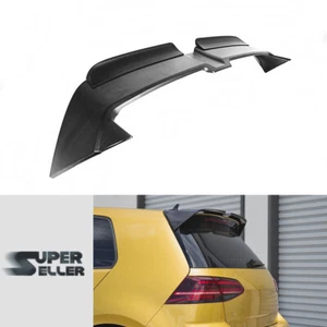 Fit For 15-19 VW Golf mk7 GTI R Model Rear Roof Spoiler with Gurney Flap Unpaint - Picture 1 of 7