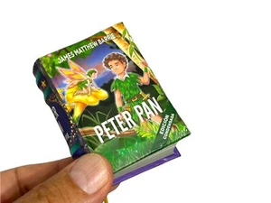 Neu 2024 Peter Pan illustrado Mini Buch sammelbar Hardcover Spanisch leicht lesen - Bild 1 von 4