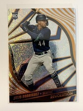 2022 Panini Chronicles - Revolution #33 Julio Rodriguez (RC) Seattle Mariners