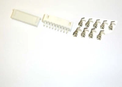 JST-XH 9 Pin Male Female Connector Header Terminal Pins For LiPO Adapter 50 Set - Image 1 of 4