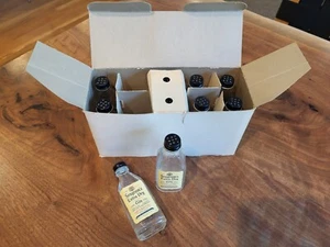 VTG Bar Restaurant NOS Box 10 Seagram's Extra Dry Gin Salt & Pepper Shakers - Picture 1 of 5