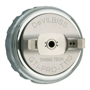 DEVILBISS GTi Pro Lite T110 HE Air Cap PRO-102-T110-K Spray Gun Air Cap - Bild 1 von 1