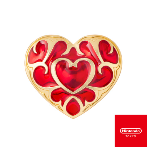 Nintendo The Legend of Zelda: Heart Container Pin  - Tokyo Store Japan Exclusive