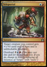 Teleportal EX/NM   x4  Return to Ravnica MTG Magic Cards  Gold Uncommon