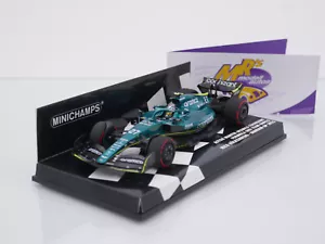 Minichamps 417220127 # Aston Martin AMR22 F1 Bahrain GP 2022 N. Hülkenberg 1:43 - Bild 1 von 3