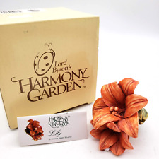 Harmony Kingdom LILY Lord Byron's Garden Flower Trinket Stash HG5LI w Box 2001