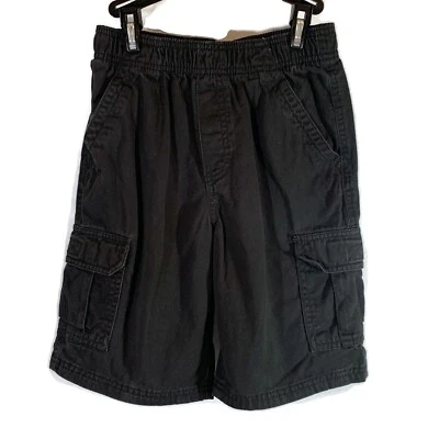 Pantalones Cortos Carga Toughskins Niños Negros 100% Algodón Talla Grande (7) Foto 1 de 4
