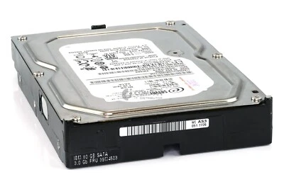 39M4503 IBM HARD DRIVE 80GB 7.2K 3.5 SATA - Image 1 of 4