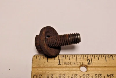 Jeep Cherokee XJ 97 1998 1999 2000 2001 Intake Exhaust Manifold Bolt with Washer - Image 1 of 4