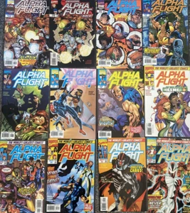 ALPHA FLIGHT. NUMBER'S 1-9, 12, 19-20. (3 ISSUE 1997-1999 LOT). 2ND SERIES. - Foto 1 di 24