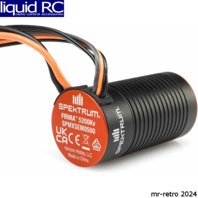 Spektrum XSEM0500 Firma Sensored Bl Motor/Esc 2-in-1 Combo 5200kv - Image 1 of 3
