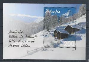 s060 SCHWEIZ/ Landschaften MiNr Block 54 ** - Imagen 1 de 1
