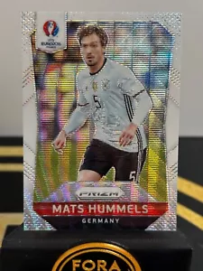 2016 Panini Prizm UEFA Euro 2016 Mats Hummels White Prizm Germany Rare CASE HIT - Picture 1 of 3
