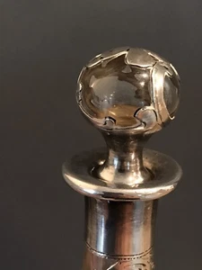 antique victorian silver perfume bottle - Picture 1 of 11