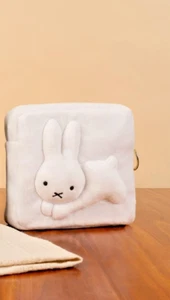 Miffy Taito Bolsa Cuadrada Bolsa Blanca NUEVO - Imagen 1 de 2