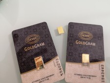 Lingotto oro 999 1 g + 2 x 0,5 g IGR certificati