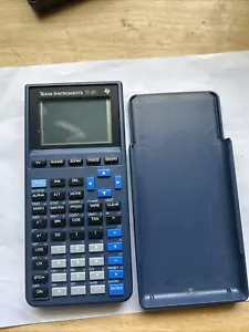 Texas Instrument TI 81 Plus Graphing Calculator W Cover Tested - Picture 1 of 11
