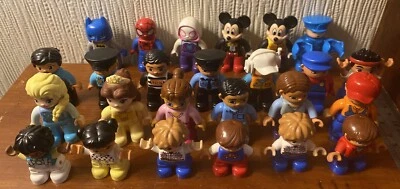 Lego Duplo Minifigures X25 Lot - Batman Spiderman Mickey Mouse Princess Children - Image 1 of 4