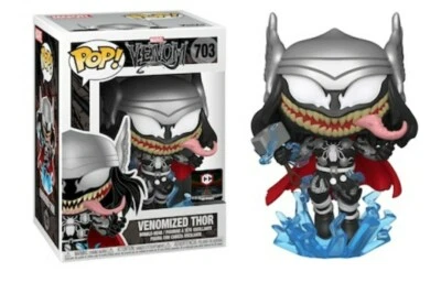 Marvel: Venom - Venomized THOR - Exclusive Funko Pop! Bobble-Head W Protector - Image 1 of 4