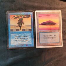 MAGIC THE GATHERING, EARLY 1990'S JUMP, & ISLAND, SEE PICTURES, READ DISCRIPTION