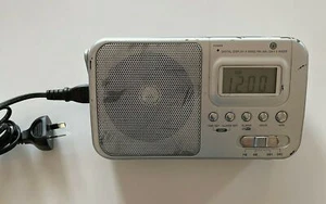 AWA Digital Display 4 Band FM/AM/SW1-2 Alarm Clock Radio CX-39 - Picture 1 of 8