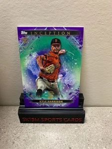 2024 Topps Inception Kyle Harrison RC #84 Purple /150 Giants - Picture 1 of 2