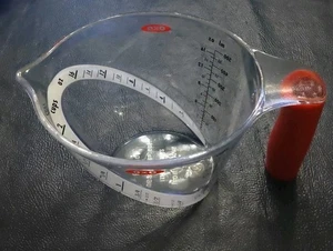 OXO SoftWorks 2 Cup Plastic Red Measuring Cup - Picture 1 of 2