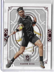 2024 Topps Royalty Tennis Casper Ruud #54 Rosso Parallelo #7/15 - Foto 1 di 2