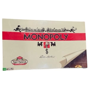NEW Monopoly 1935 Deluxe 1st Ed Classic Reproduction w/WOOD CASE 2008 Sealed NIB - Picture 1 of 8