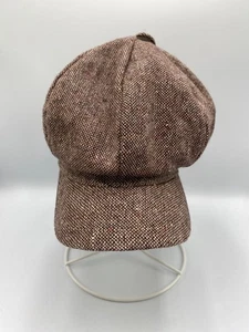 Women's Cabbie Newsboy Cap Hat Tweed One Size - Picture 1 of 6