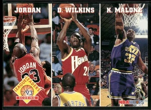 Cerchi Michael Jordan / Dominique Wilkins / Karl Malone 1993-94 #283 Bulls - Foto 1 di 2