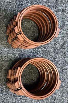 Barudan Embroidery Hoops--Set of 12--9 cm - Image 1 of 2