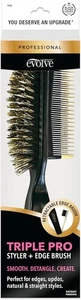 Evolve Triple Pro Styler plus Edge Brush - Picture 1 of 6