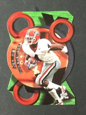 1999 Press Pass #XO3 Champ Bailey Georgia Bulldogs X's and O's Die-Cut - Image 1 of 2