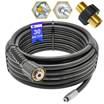 Set tubi pulizia 30 m PROFESSIONAL 4 pezzi per Kärcher Kränzle HD HDS - Immagine 1 di 4