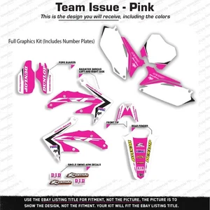 Kit Gráficos para Honda CRF450R CRF 450R (2021-2024) Edición Equipo - Calcomanías Rosa - Imagen 1 de 8