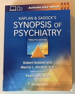 Kaplan & Sadock's Synopsis of Psychiatry Paperback Twelfth Edition - Bild 1 von 1