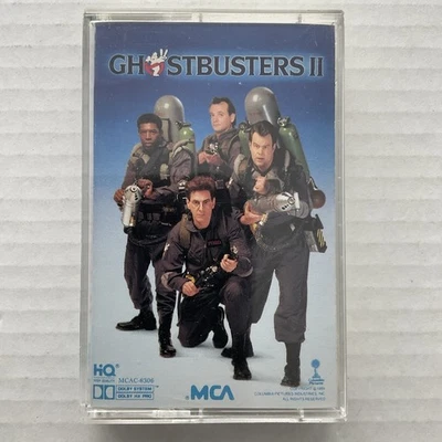 Ghostbusters II – Original Soundtrack Cassette Tape – 1980s Retro MCA records - Image 1 of 4