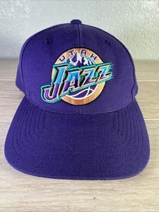 UTAH JAZZ VINTAGE SPORTS SPECIALTIES SNAPBACK WOOL BLEND HAT CAP NBA BASKETBALL - Picture 1 of 6