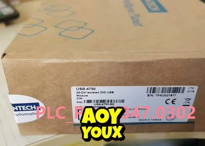 1PCS Brand New Advantech USB-4750 32Ch Isolated D/O USB Module us free tax - Image 1 of 4