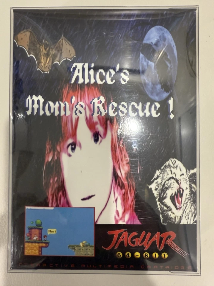 Atari Jaguar Alice’s Mom’s Rescue CIB Collectors New Atari IP - Image 1 of 4